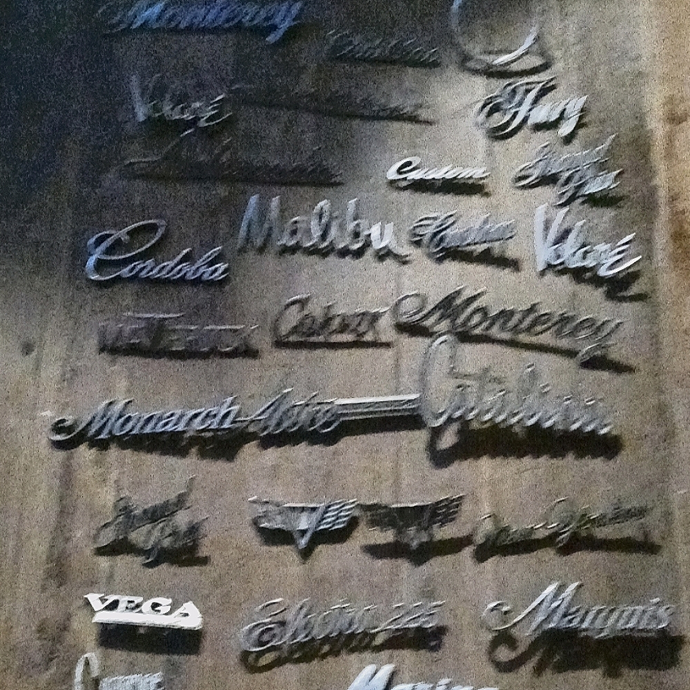 COPY - OEM vintage car badges